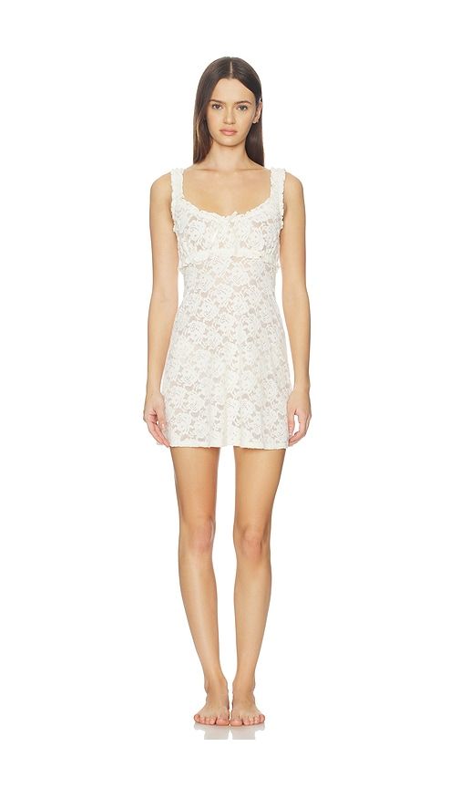 Cloud Lace Slip Dress in . - size L (also in S, XL) - For Love & Lemons - Modalova