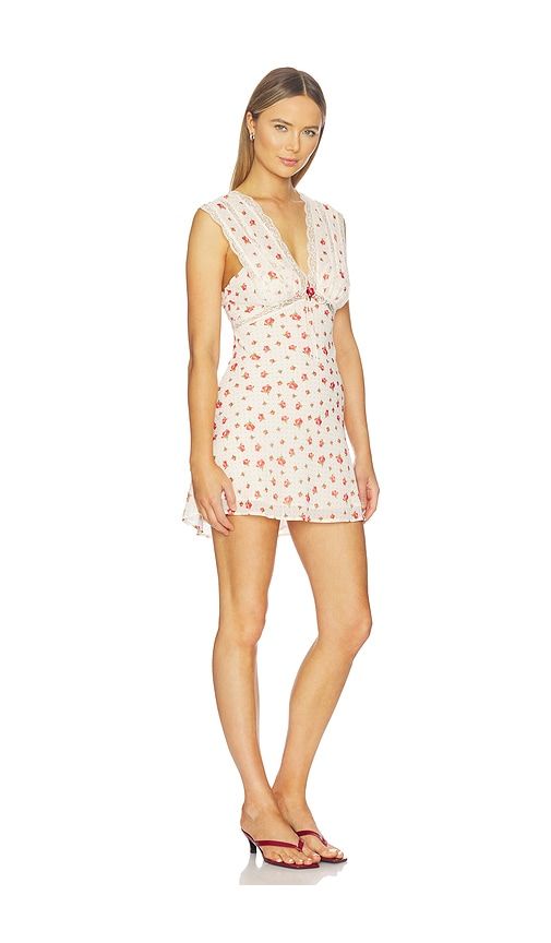 Leah Slip Dress in Cream. - size M (also in S) - For Love & Lemons - Modalova