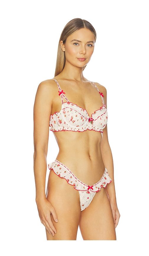 Leah Underwire Bra in Cream. - size L (also in M, S, XS) - For Love & Lemons - Modalova