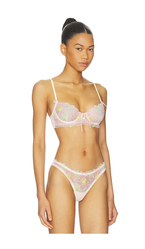 Blush Hibiscus Underwire Bra in . - size L (also in S, XL, XS) - For Love & Lemons - Modalova