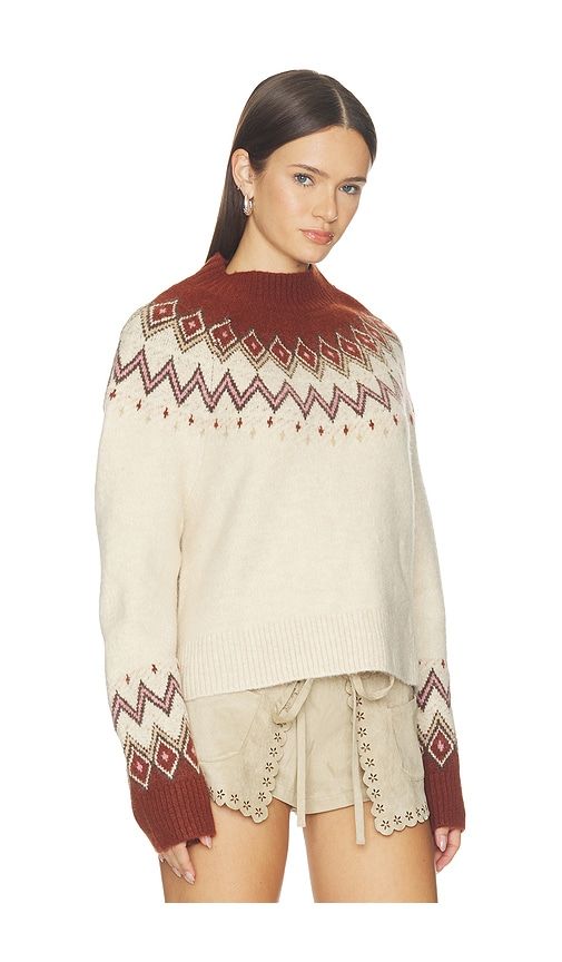 Fair Isle Sweater in . - size L (also in M, S, XL) - For Love & Lemons - Modalova