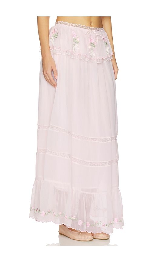 Rae Rose Maxi Skirt in . - size S (also in XS) - For Love & Lemons - Modalova