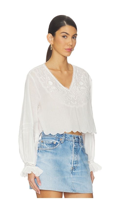 Agnes Blouse in . - size L (also in M, S, XL, XS) - For Love & Lemons - Modalova