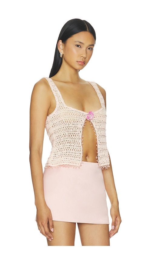 Lulu Beaded Tank Top in . - size L (also in M, S, XL, XS) - For Love & Lemons - Modalova