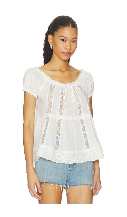 Breezy Cotton Top in . - size L (also in M, S, XL, XS) - For Love & Lemons - Modalova