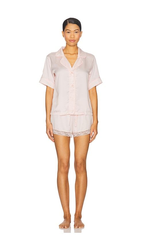 Selena Short Set in Pink. - size L (also in S) - Flora Nikrooz - Modalova