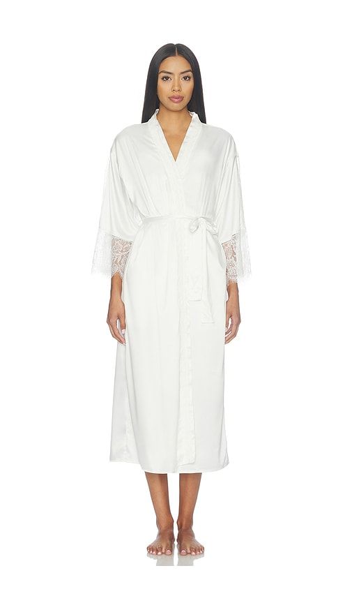 Skyler Solid Stretch Charm Robe in . - size XS (also in S, M, L) - Flora Nikrooz - Modalova