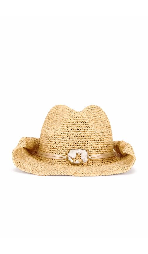 Kelli Cowboy Hat in Beige - florabella - Modalova