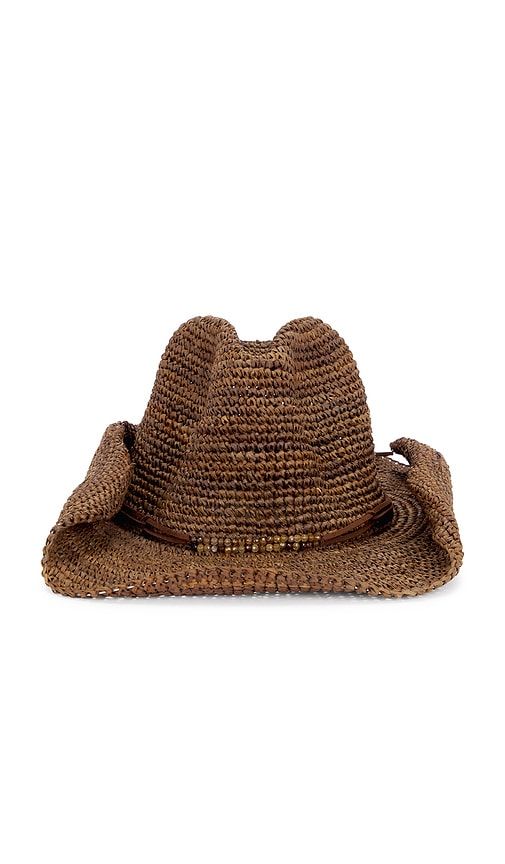 Florabella Lai Cowboy Hat in Brown - florabella - Modalova
