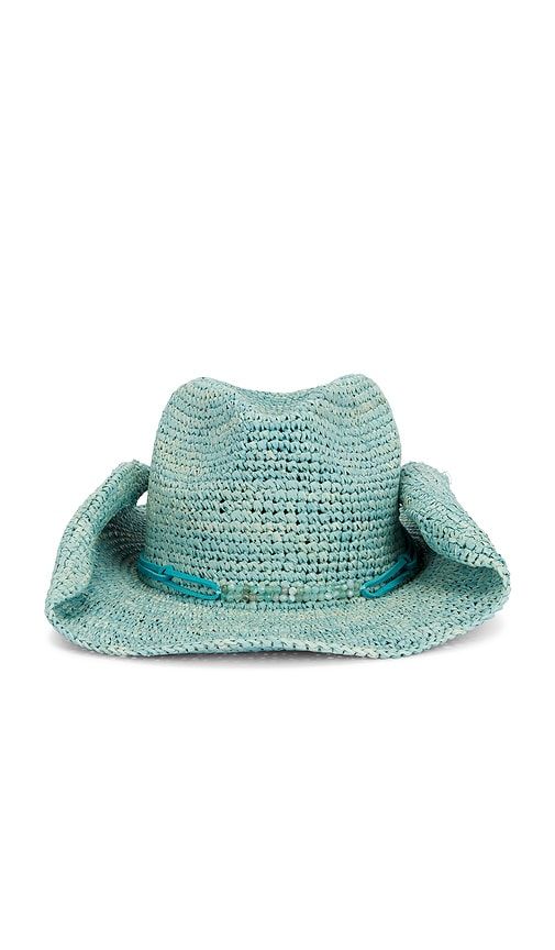 Florabella Lai Cowboy Hat in Teal - florabella - Modalova