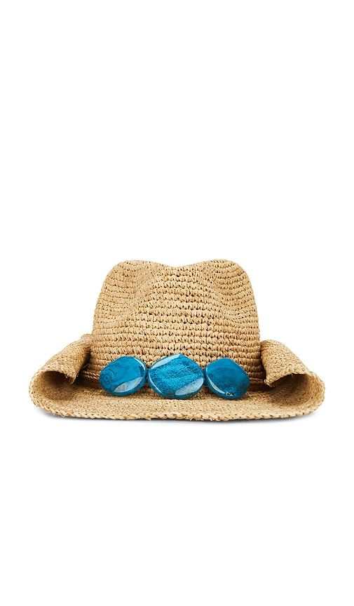 Billie Cowboy Hat in Neutral - florabella - Modalova