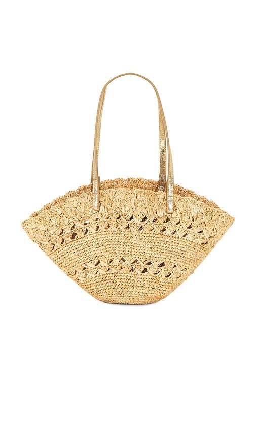 Salerno Small Tote in Neutral - florabella - Modalova