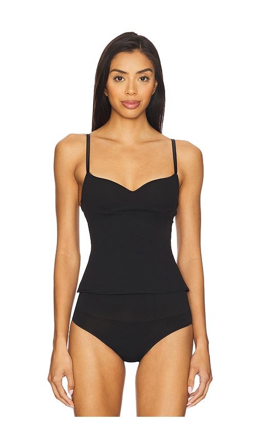 Scooped Neck Built-in Bra Cami in . - size 36B (also in 36C, 36D) - fleur du mal - Modalova