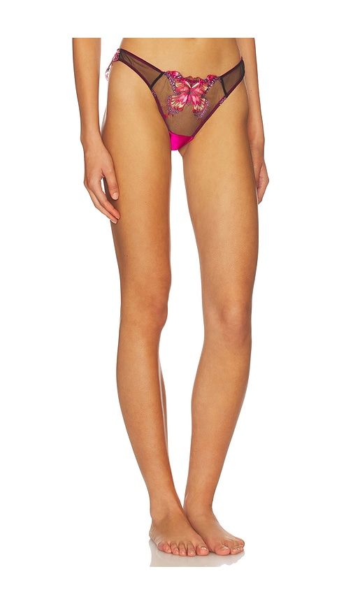Butterfly Embroidery Cheeky in Pink. - size 1 (also in 2, 3, 4) - fleur du mal - Modalova