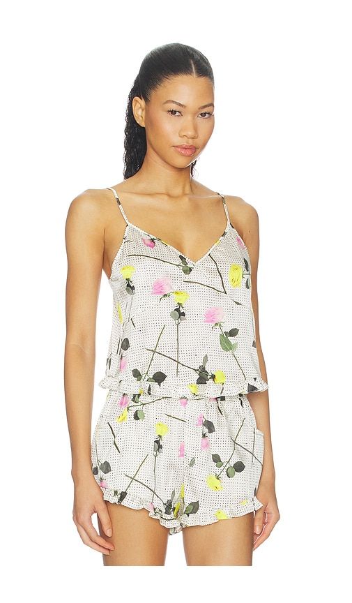Ruffle Cami Top in Cream. - size L (also in M, S, XL, XS) - fleur du mal - Modalova