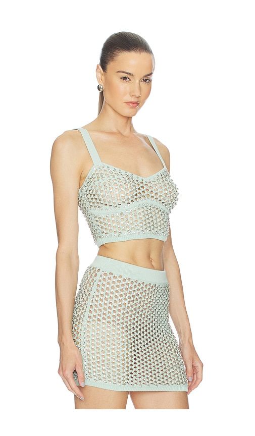 Spotlight Bralette in Mint. - size M (also in S, XS) - fleur du mal - Modalova