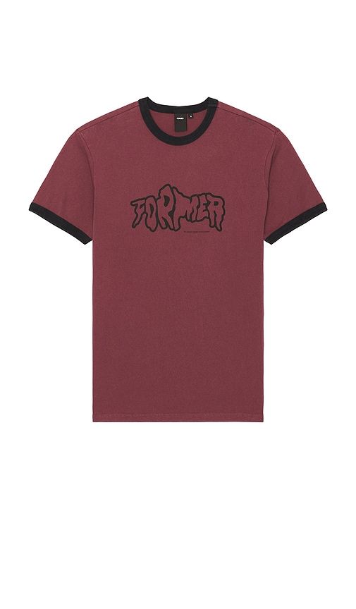 Vanish Ringer Tee in Red. - size L (also in M, S, XL/1X) - FORMER - Modalova