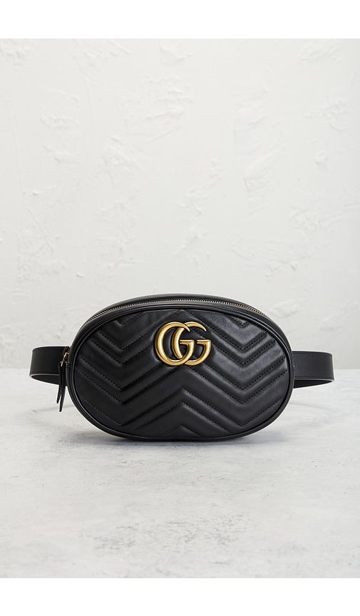 Gucci GG Marmont Belt Bag in - FWRD Renew - Modalova