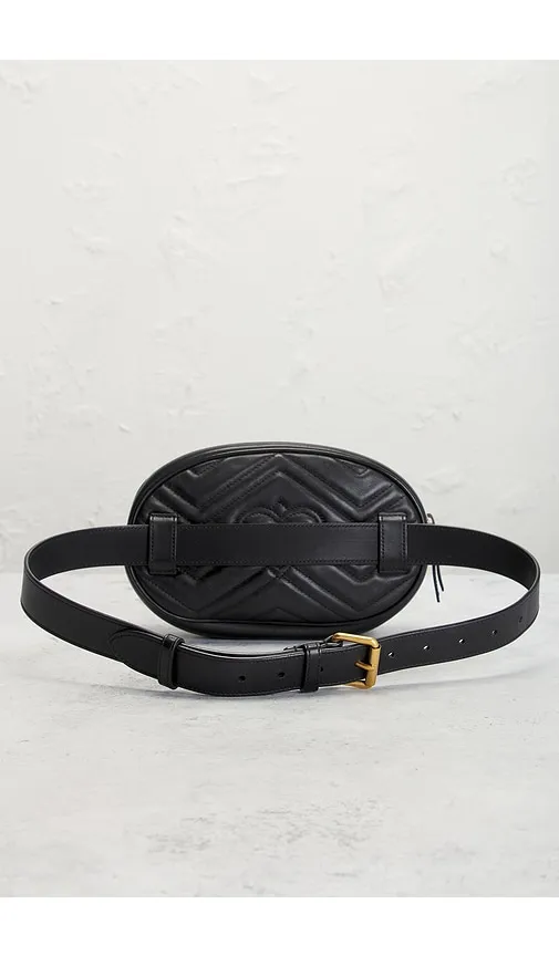 Gucci GG Marmont Belt Bag in - FWRD Renew - Modalova