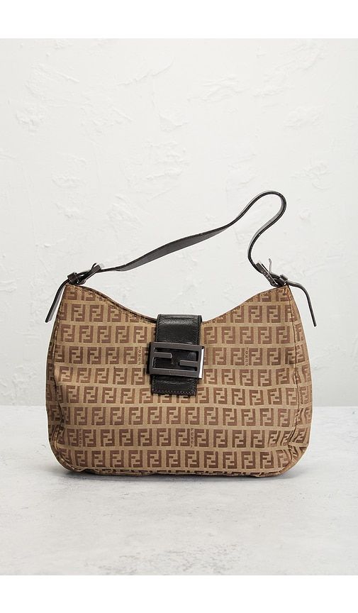 Fendi Zucca Shoulder Bag in - FWRD Renew - Modalova