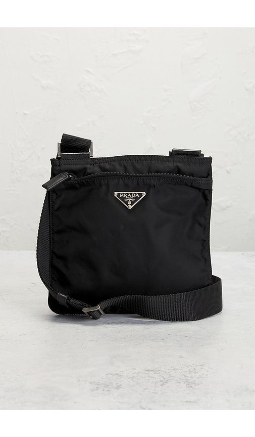 Prada Tessuto Flat Messenger Bag in - FWRD Renew - Modalova
