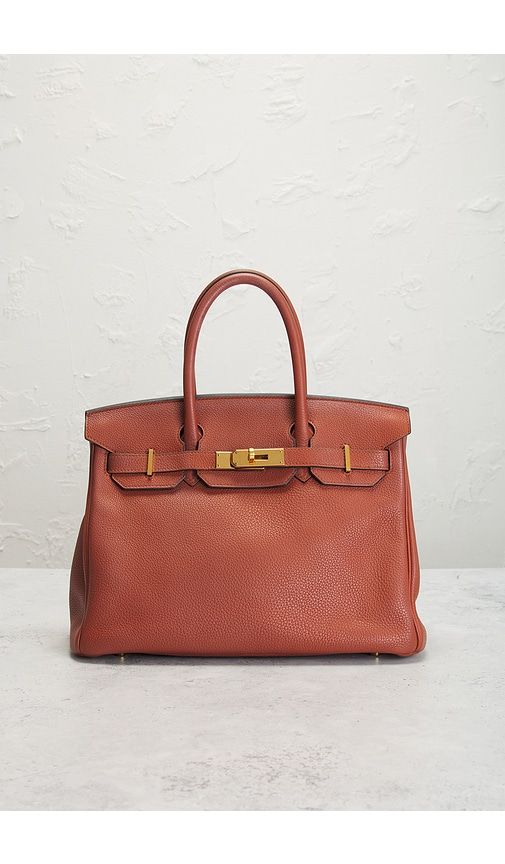 Hermes Togo Birkin 30 Handbag in Brown - FWRD Renew - Modalova