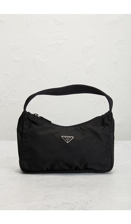 Prada Tessuto Mini Sport Hobo Bag in - FWRD Renew - Modalova