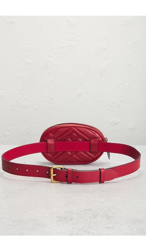 Gucci GG Marmont Belt Bag in - FWRD Renew - Modalova
