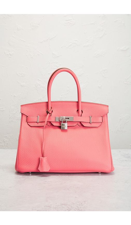 Hermes Togo Birkin 30 Handbag in Rose - FWRD Renew - Modalova