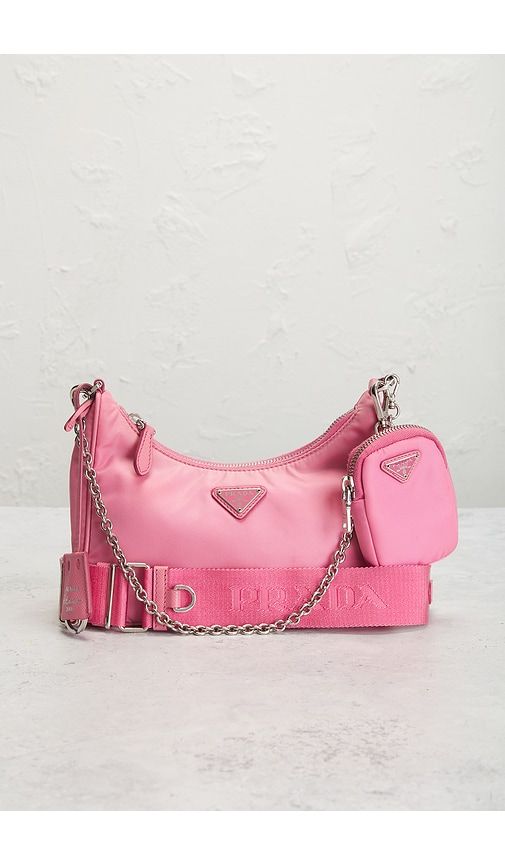 Prada Re-Edition 2005 Re-Nylon Shoulder Bag in - FWRD Renew - Modalova