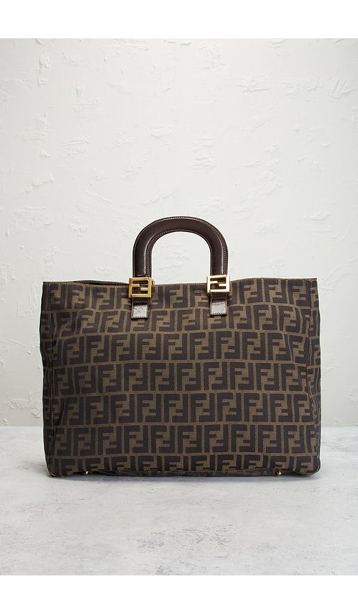 Fendi Zucca Handbag in - FWRD Renew - Modalova