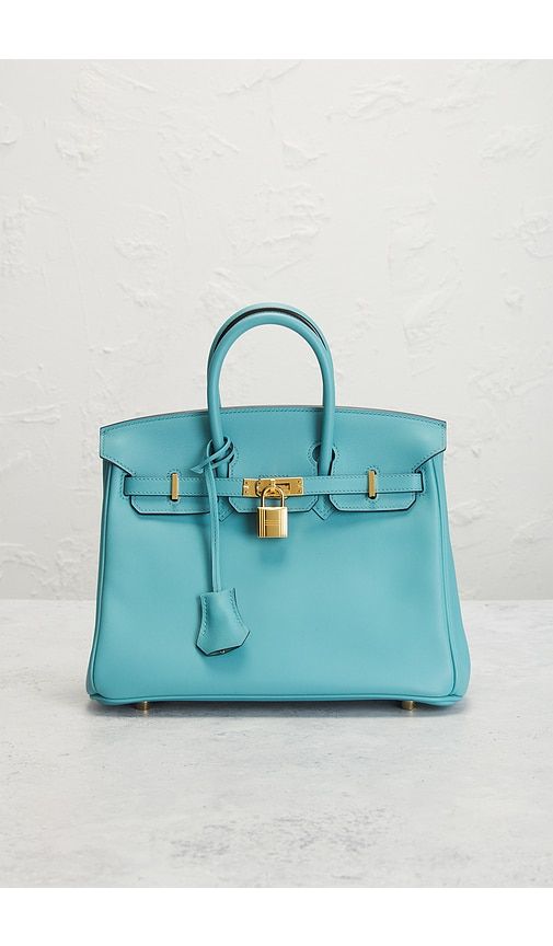 Hermes Swift Birkin 25 Handbag in Blue - FWRD Renew - Modalova
