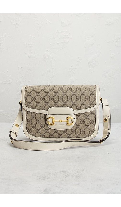 Gucci Horsebit 1955 Shoulder Bag in Brown - FWRD Renew - Modalova