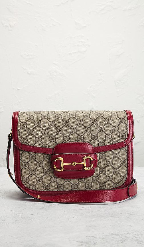 Gucci Horsebit 1955 Shoulder Bag in Tan - FWRD Renew - Modalova
