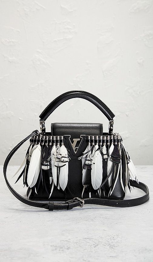 Louis Vuitton Feather Capucines BB Handbag in - FWRD Renew - Modalova