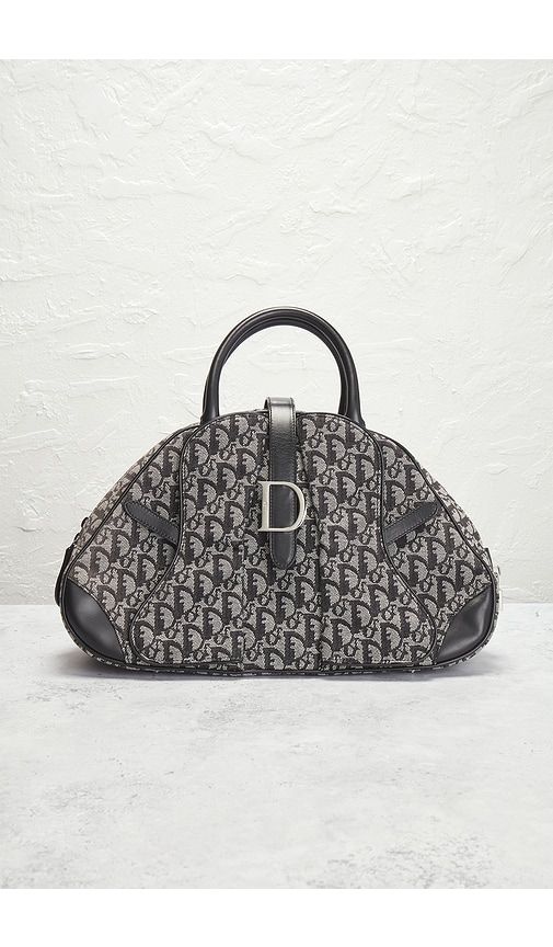Dior Oblique Double Saddle Bag in - FWRD Renew - Modalova