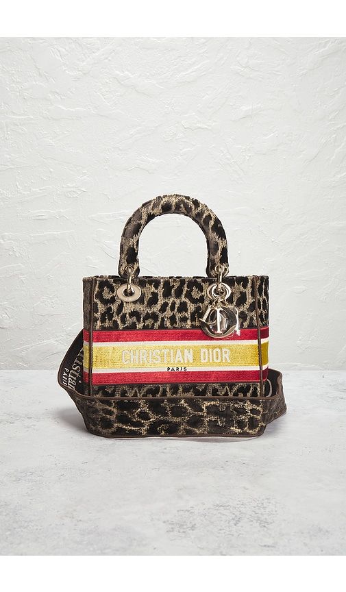 Dior Leopard Lady D-Lite Handbag in - FWRD Renew - Modalova