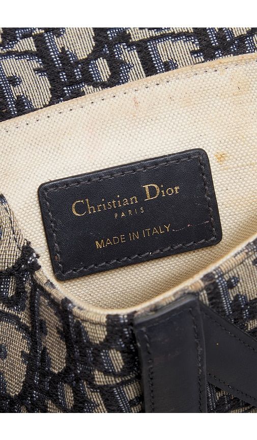 Dior Trotter Oblique Mini Saddle Bag in - FWRD Renew - Modalova