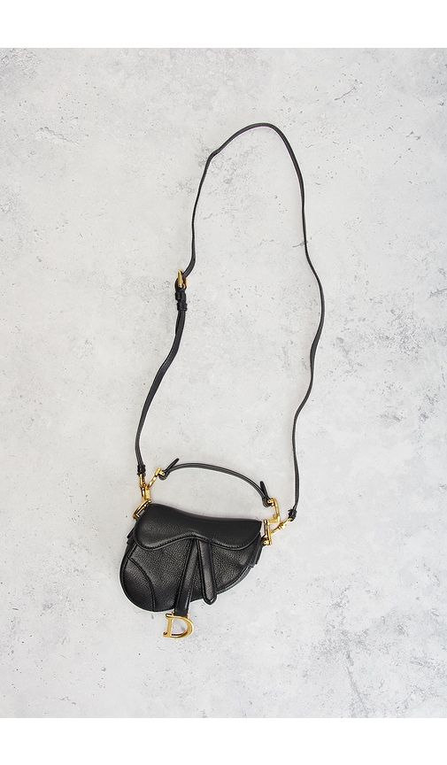 Dior Micro Saddle Bag in - FWRD Renew - Modalova