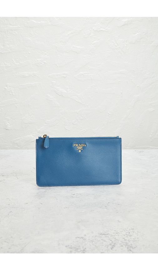 Prada Saffiano Pouch in - FWRD Renew - Modalova