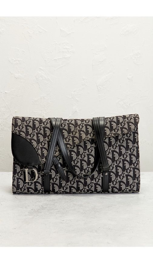 Dior Trotter Saddle Handbag in - FWRD Renew - Modalova