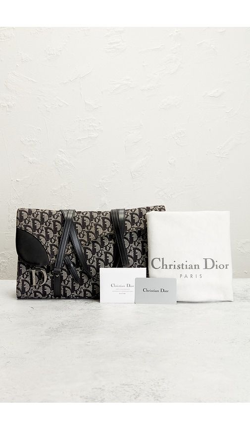 Dior Trotter Saddle Handbag in - FWRD Renew - Modalova