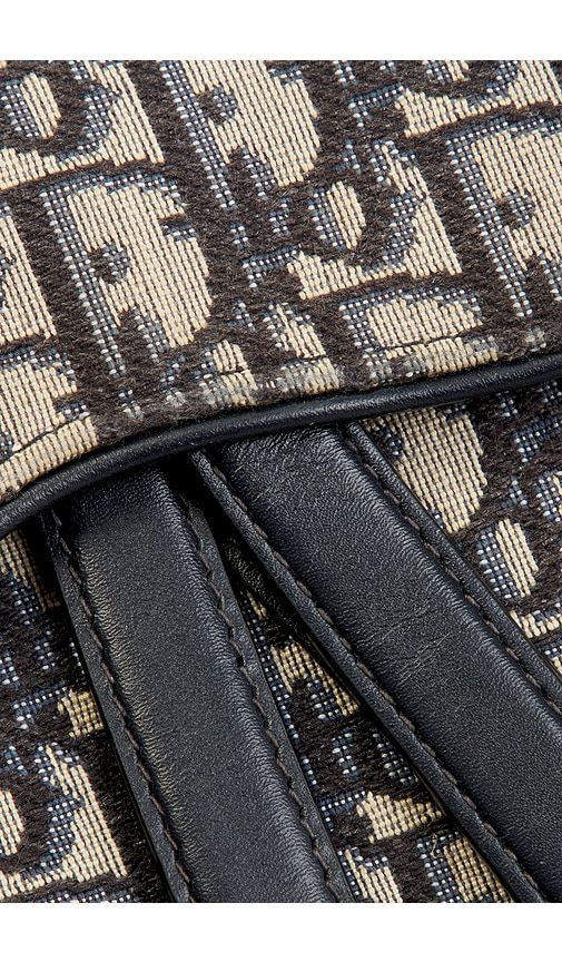 Dior Oblique Trotter Saddle Bag in - FWRD Renew - Modalova