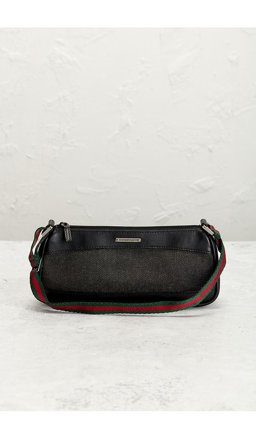 Gucci Denim Pochette Shoulder Bag in - FWRD Renew - Modalova