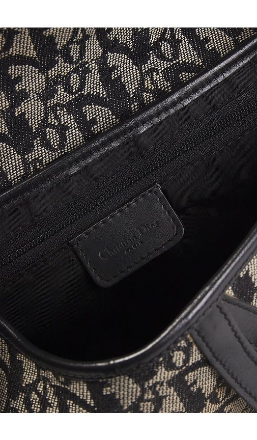 Dior Trotter Oblique Saddle Bag in - FWRD Renew - Modalova