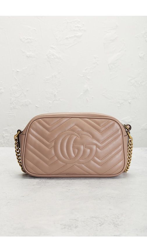 Gucci Mini GG Marmont Shoulder Bag in - FWRD Renew - Modalova
