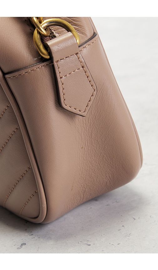 Gucci Mini GG Marmont Shoulder Bag in - FWRD Renew - Modalova