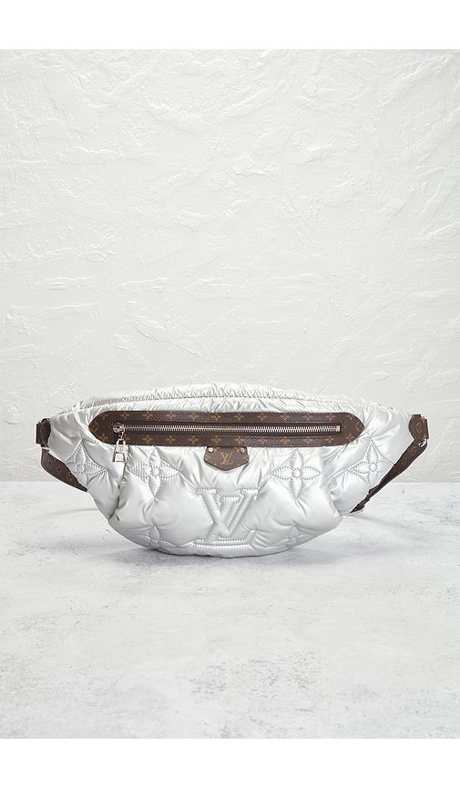 Louis Vuitton Econyl Monogram Pillow Bumbag in Metallic - FWRD Renew - Modalova