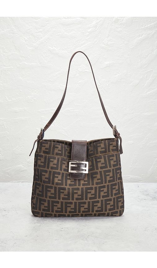 Fendi Zucca Shoulder Bag in - FWRD Renew - Modalova
