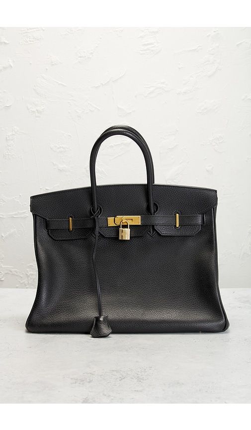 Hermes Ardennes Birkin 35 Retourne Handbag in Black - FWRD Renew - Modalova